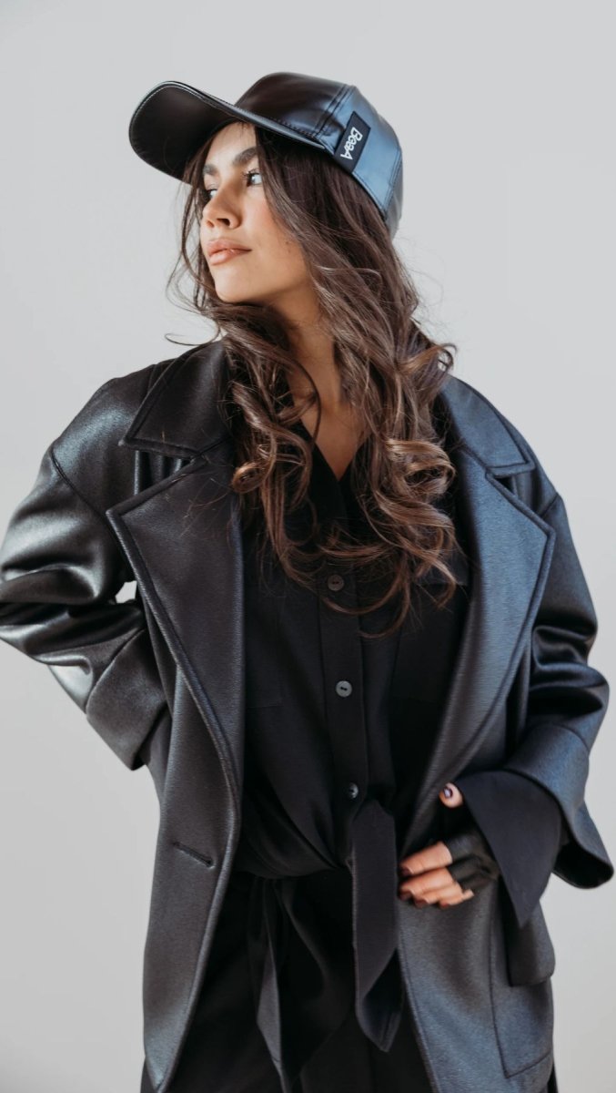 Eco Leather Jacket - BeaA - Be At Home with Yourself - coat