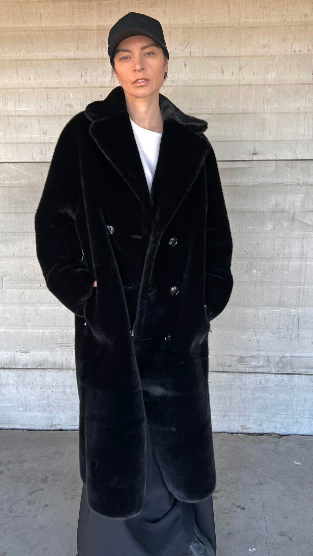Eco - leather/fur coat - BeaA - Be At Home with Yourself - coat