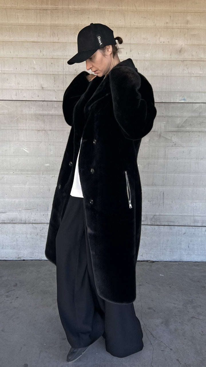 Eco - leather/fur coat - BeaA - Be At Home with Yourself - coat