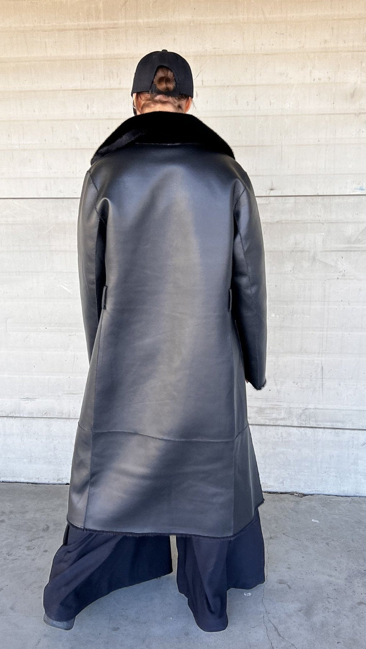 Eco - leather/fur coat - BeaA - Be At Home with Yourself - coat