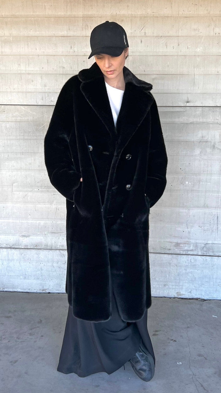 Eco - leather/fur coat - BeaA - Be At Home with Yourself - coat