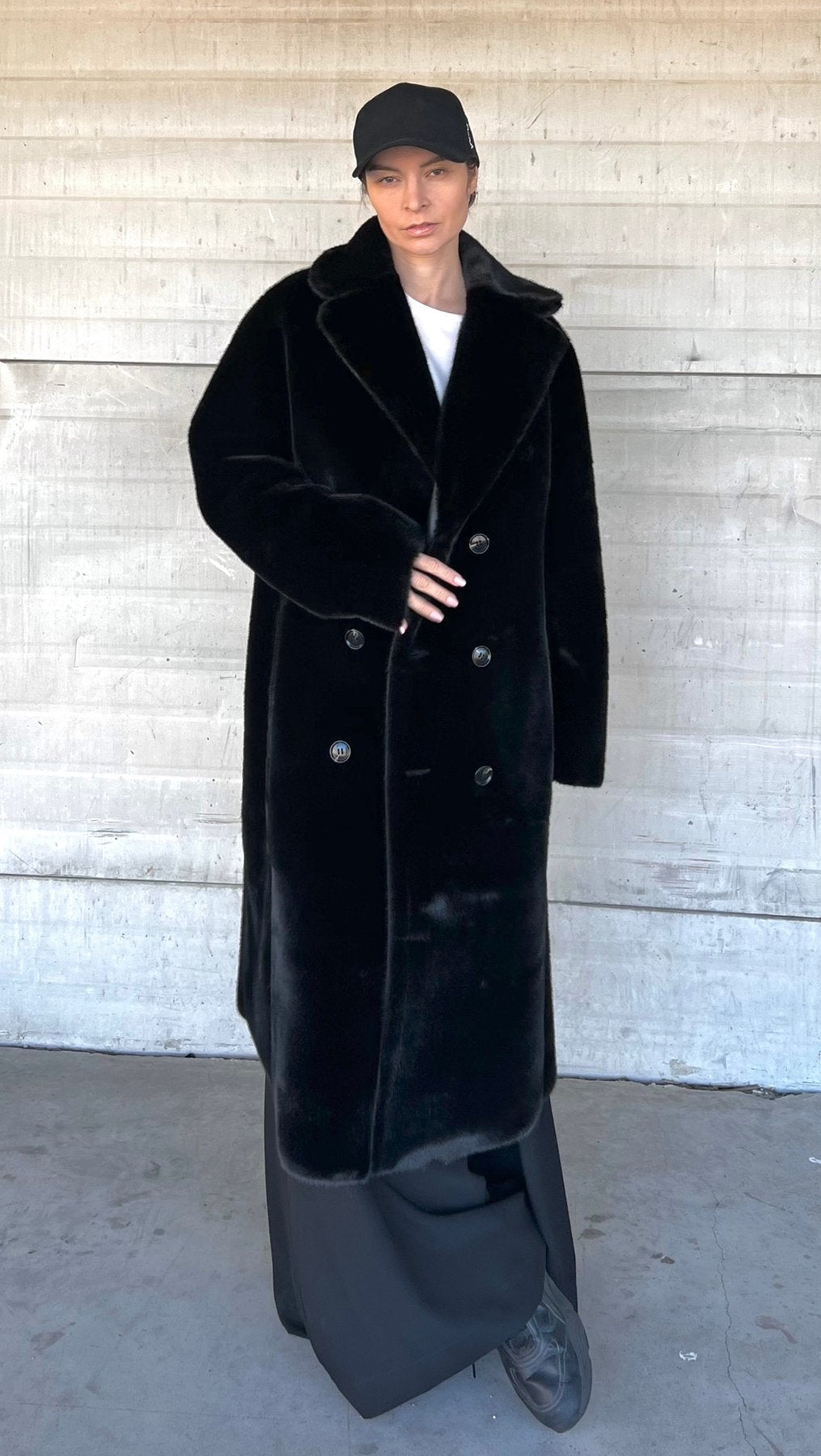 Eco - leather/fur coat - BeaA - Be At Home with Yourself - coat