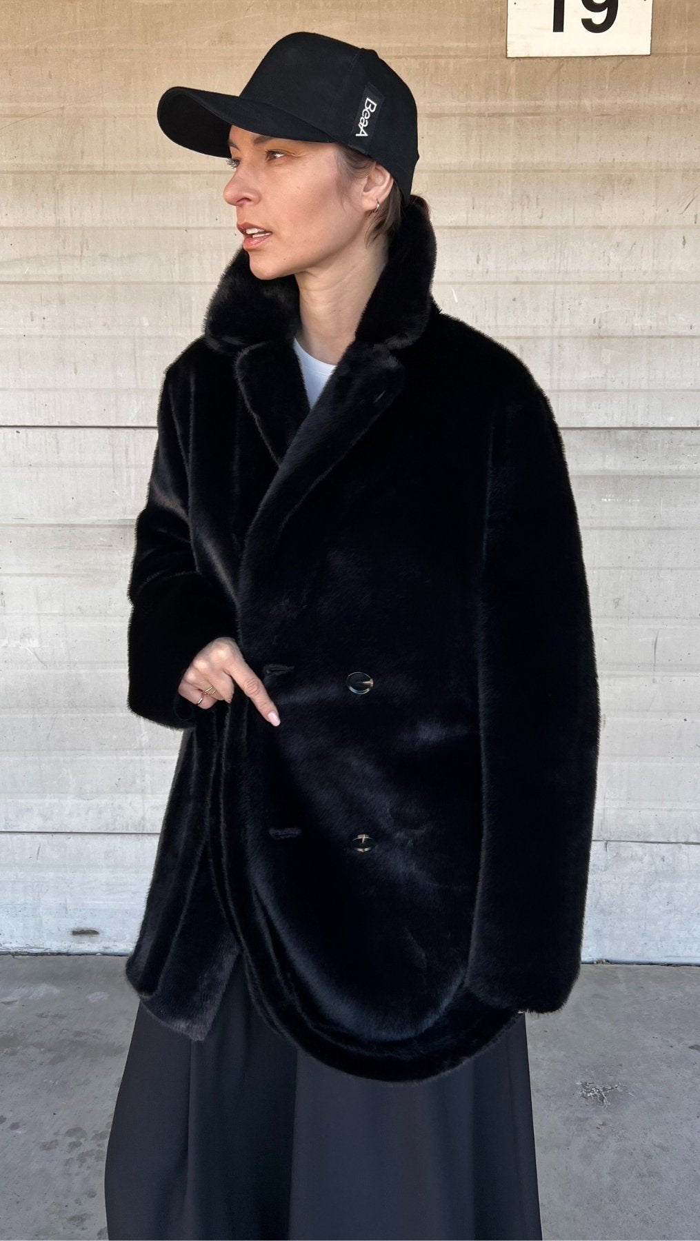 Eco - leather/fur jacket - BeaA - Be At Home with Yourself - coat