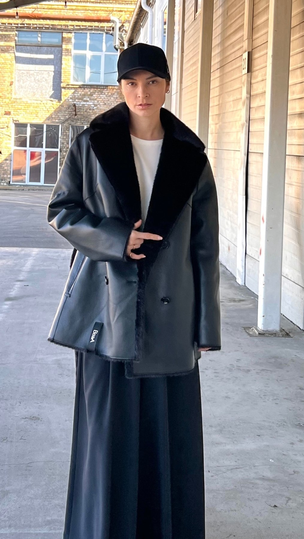 Eco - leather/fur jacket - BeaA - Be At Home with Yourself - coat