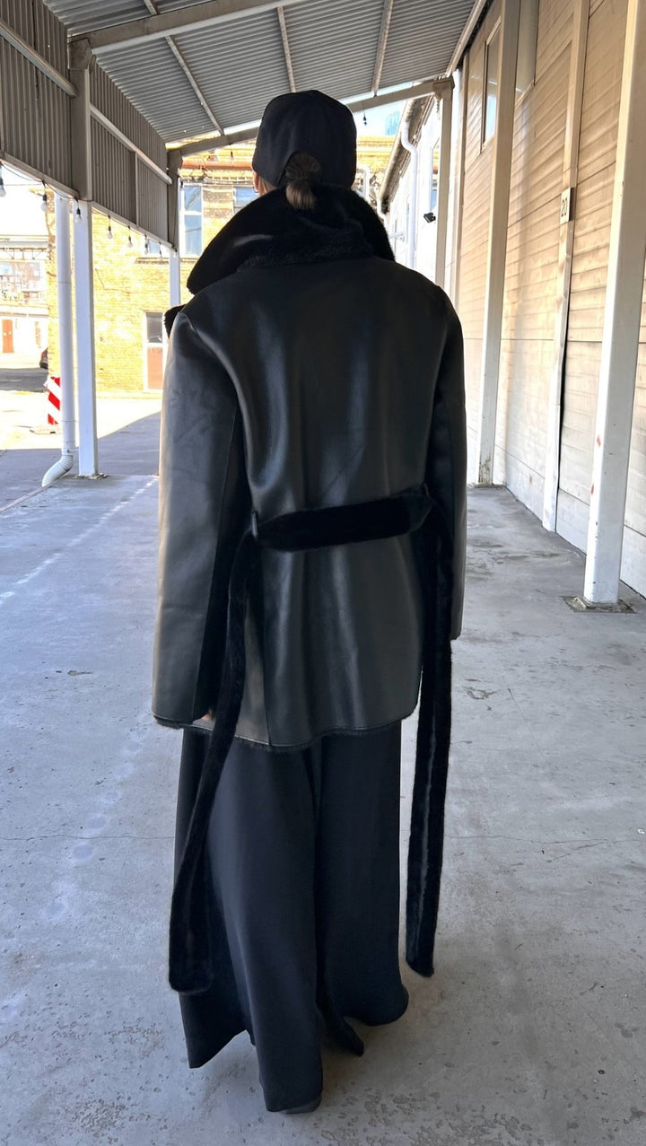 Eco - leather/fur jacket - BeaA - Be At Home with Yourself - coat