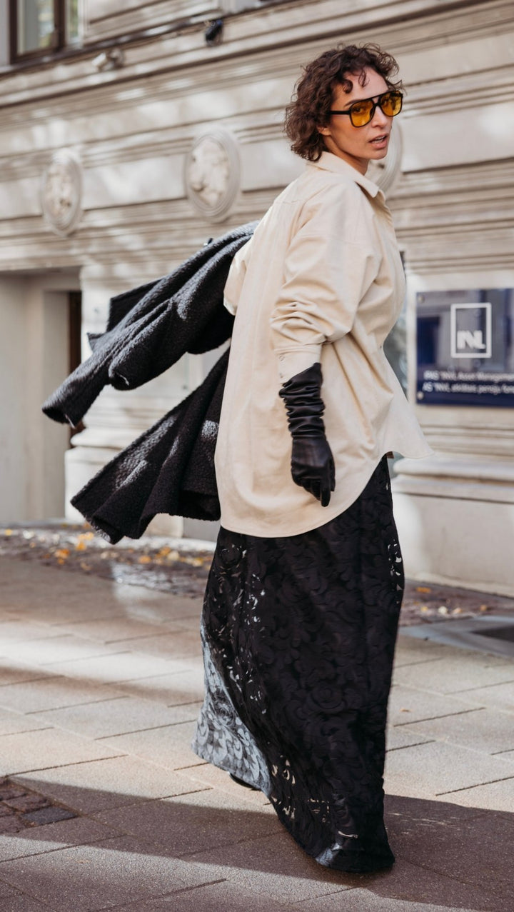 Feux Suede shirt - BeaA - Be At Home with Yourself - Top