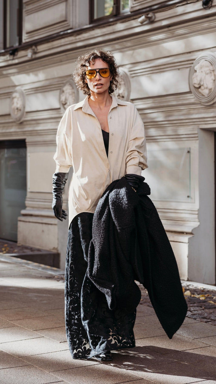 Feux Suede shirt - BeaA - Be At Home with Yourself - Top