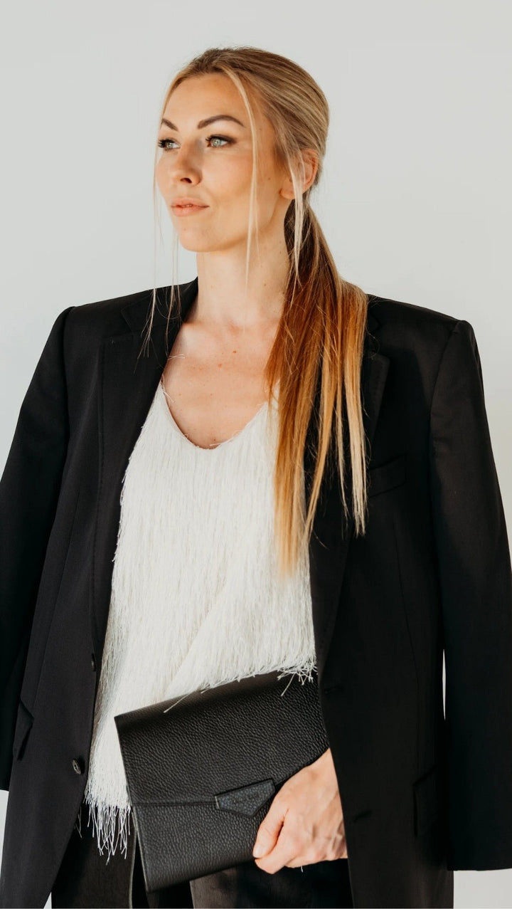 Fringe Top Creme - BeaA - Be At Home with Yourself - Top