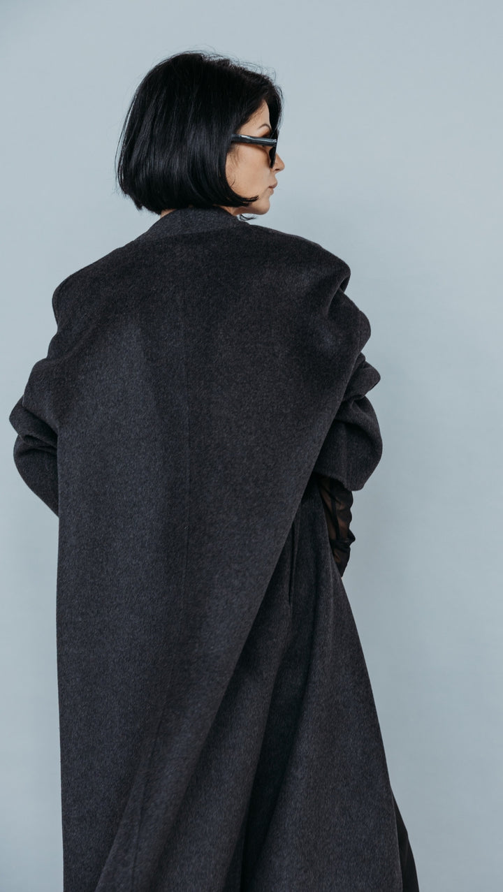 Long Double-faced wool coat
