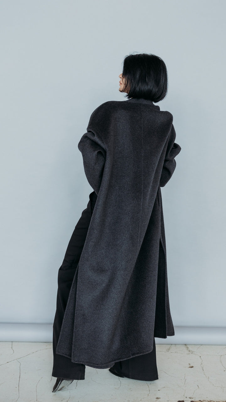 Long Double-faced wool coat