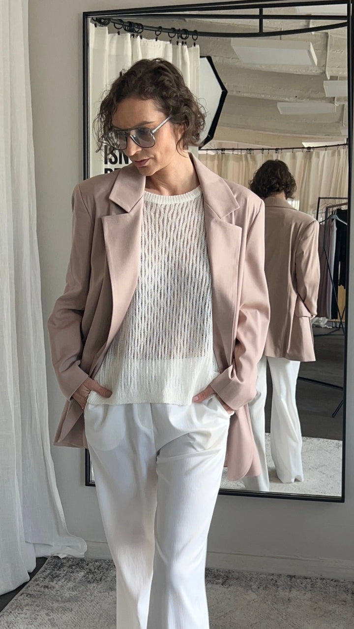 Jacket Beige Rose - BeaA - Be At Home with Yourself - jacket