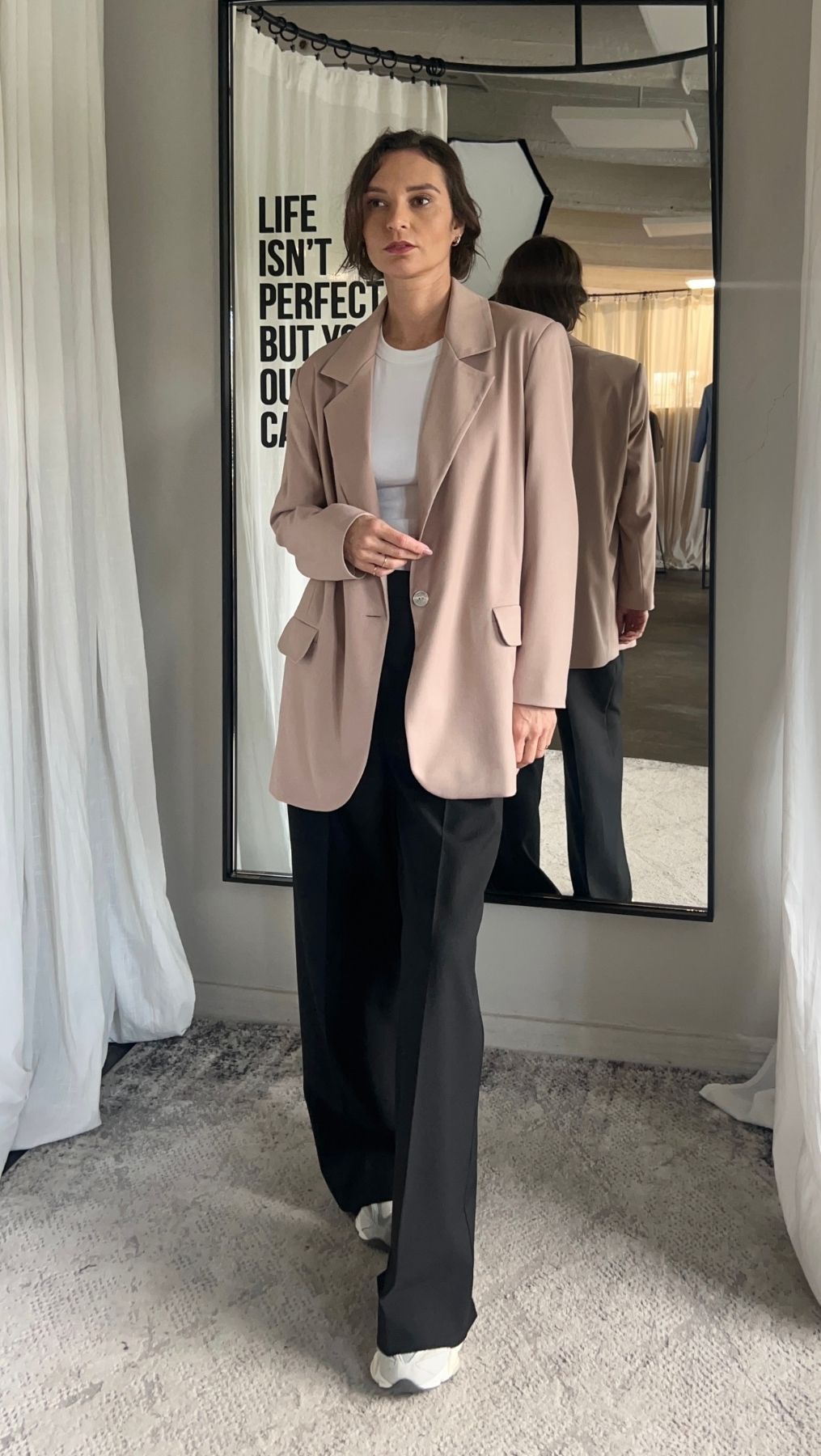 Jacket Beige Rose - BeaA - Be At Home with Yourself - jacket