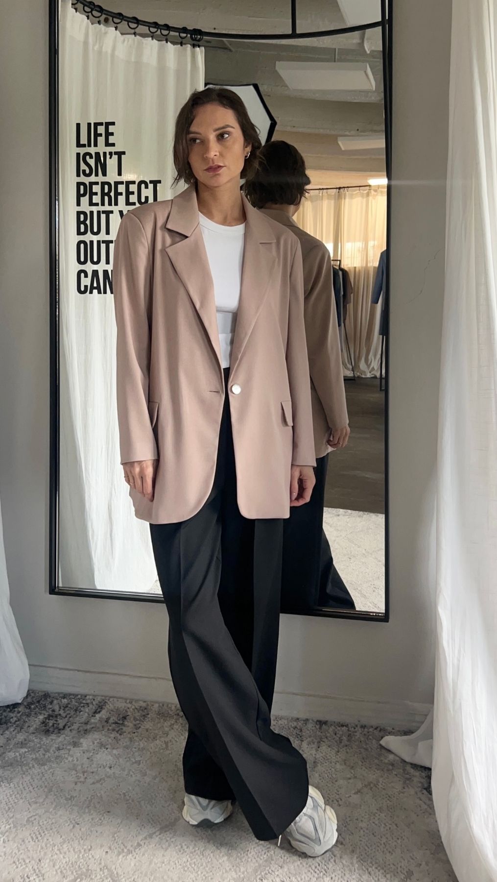 Jacket Beige Rose - BeaA - Be At Home with Yourself - jacket