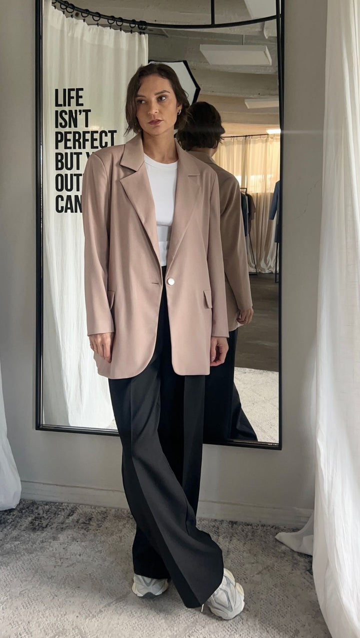 Jacket Beige Rose - BeaA - Be At Home with Yourself - jacket