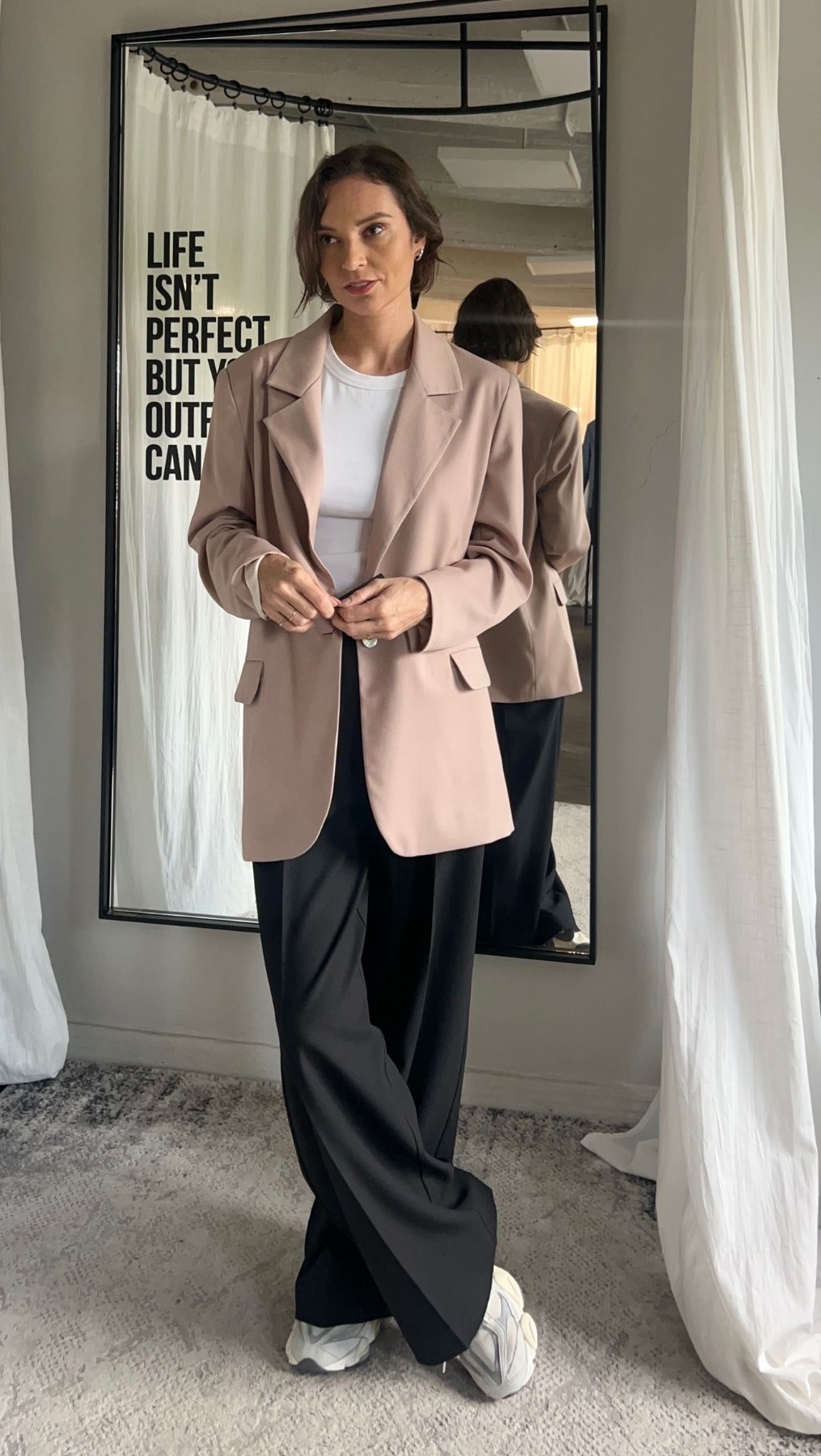 Jacket Beige Rose - BeaA - Be At Home with Yourself - jacket