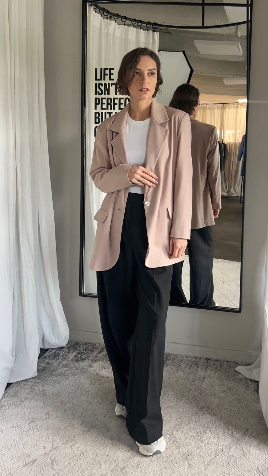 Jacket Beige Rose - BeaA - Be At Home with Yourself - jacket