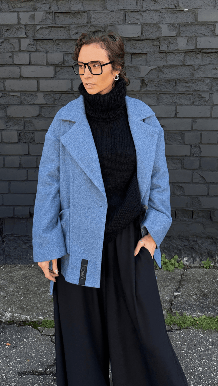 Jacket Blue - BeaA - Be At Home with Yourself - coat