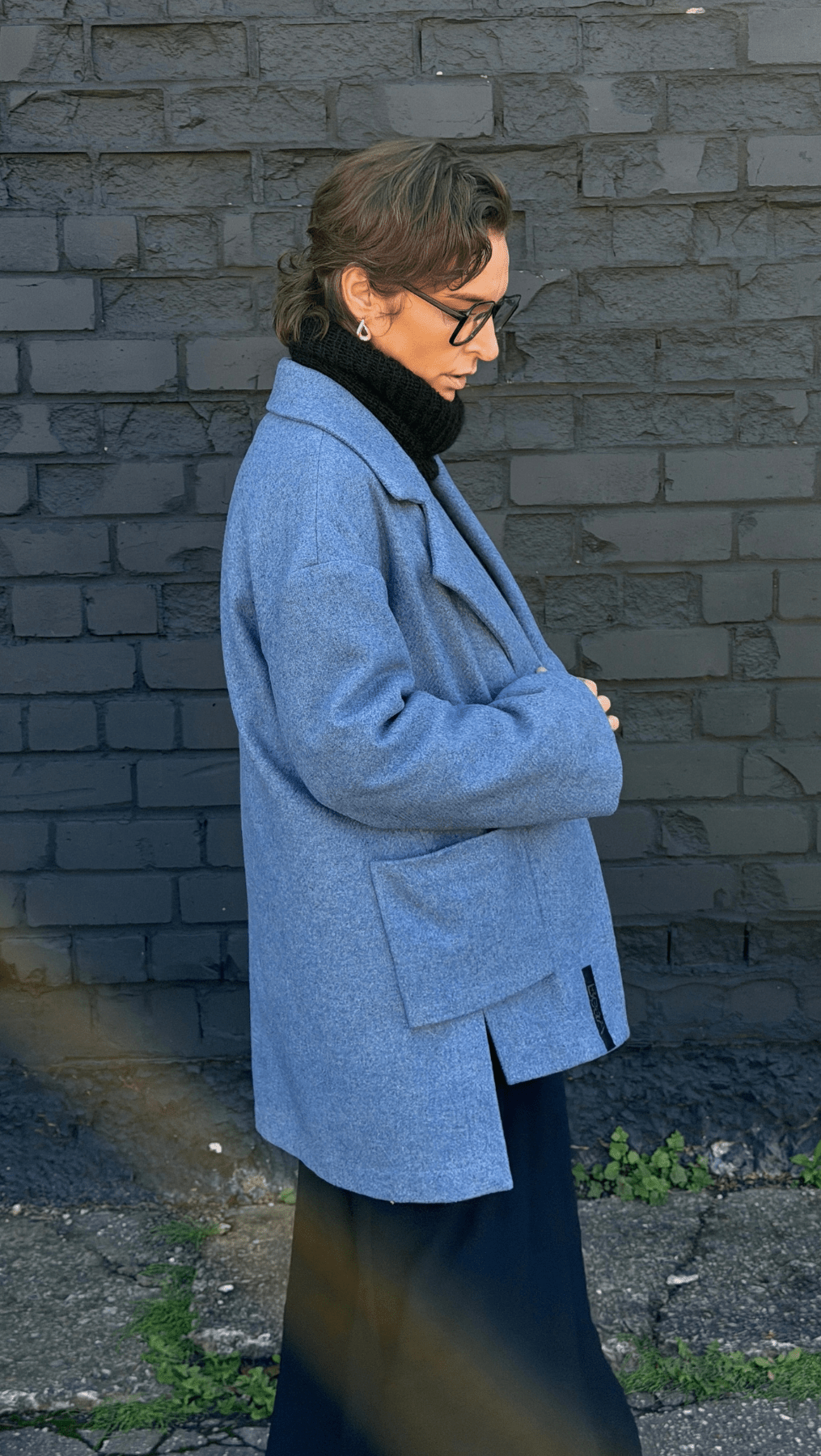 Jacket Blue - BeaA - Be At Home with Yourself - coat