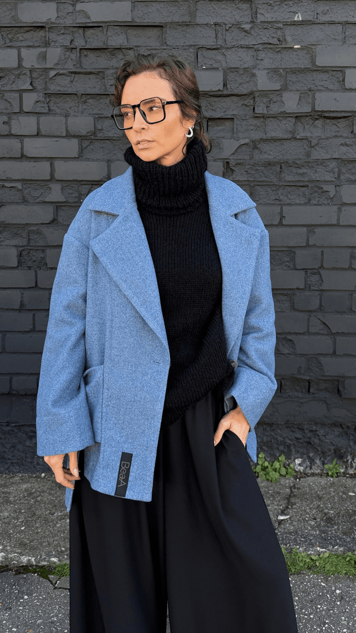 Jacket Blue - BeaA - Be At Home with Yourself - coat