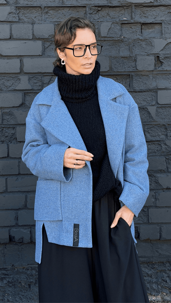 Jacket Blue - BeaA - Be At Home with Yourself - coat