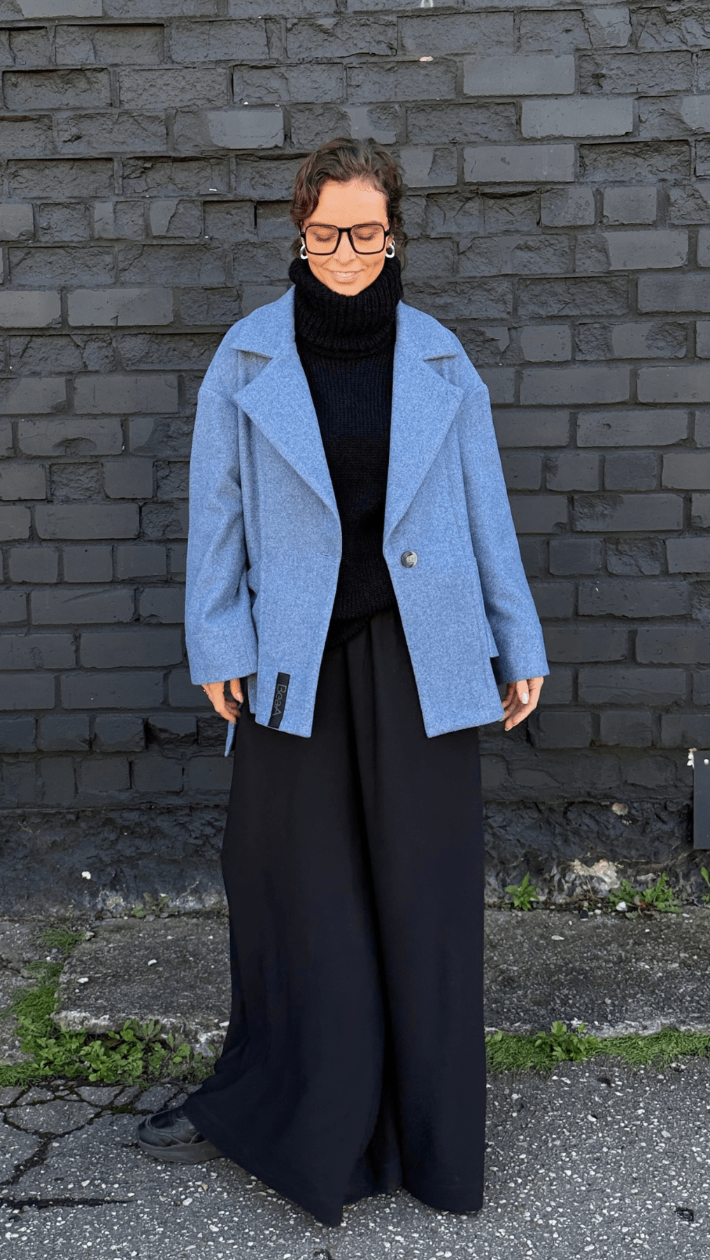 Jacket Blue - BeaA - Be At Home with Yourself - coat