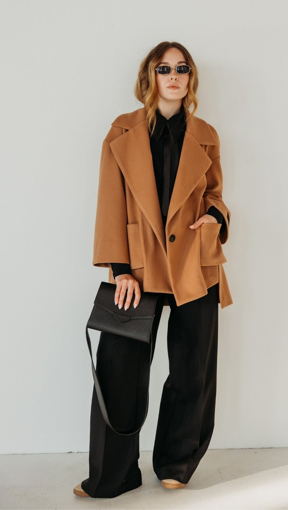 Jacket Camel - BeaA - Be At Home with Yourself - coat