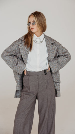 Regular-fit trousers Greige