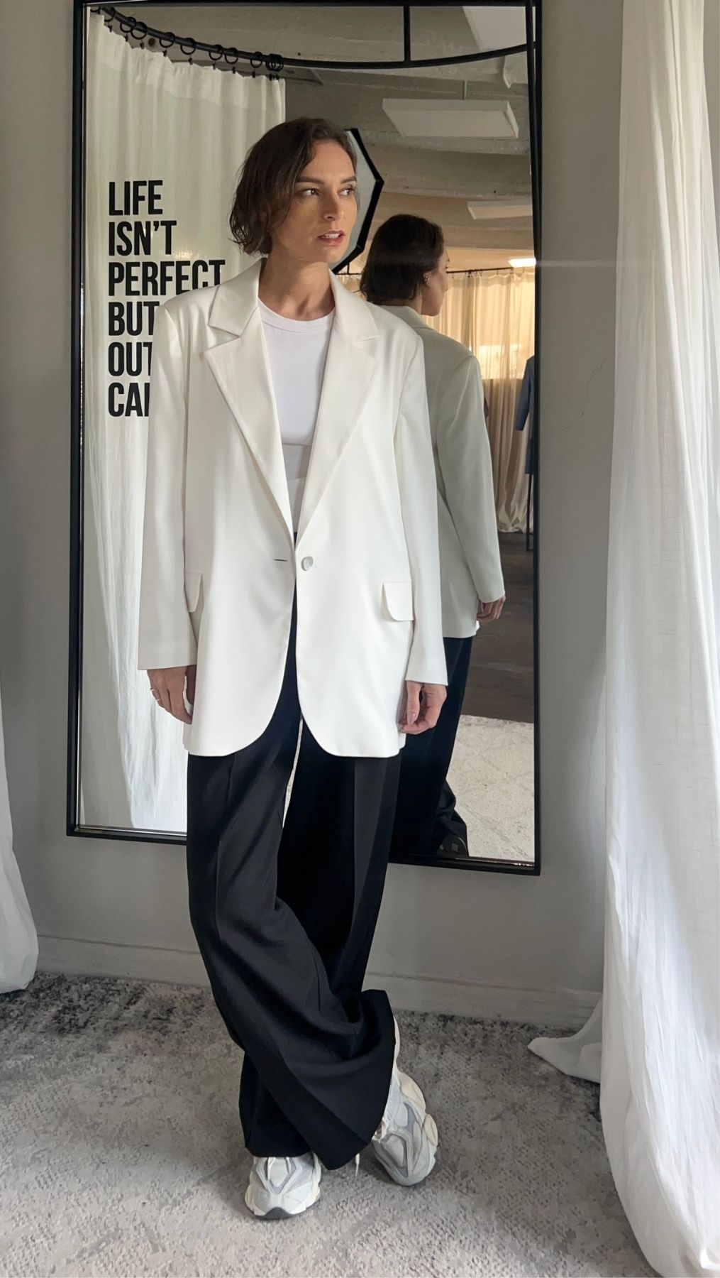 Jacket Milk white - BeaA - Be At Home with Yourself - jacket