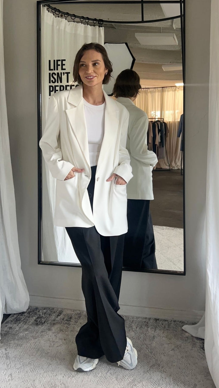 Jacket Milk white - BeaA - Be At Home with Yourself - jacket