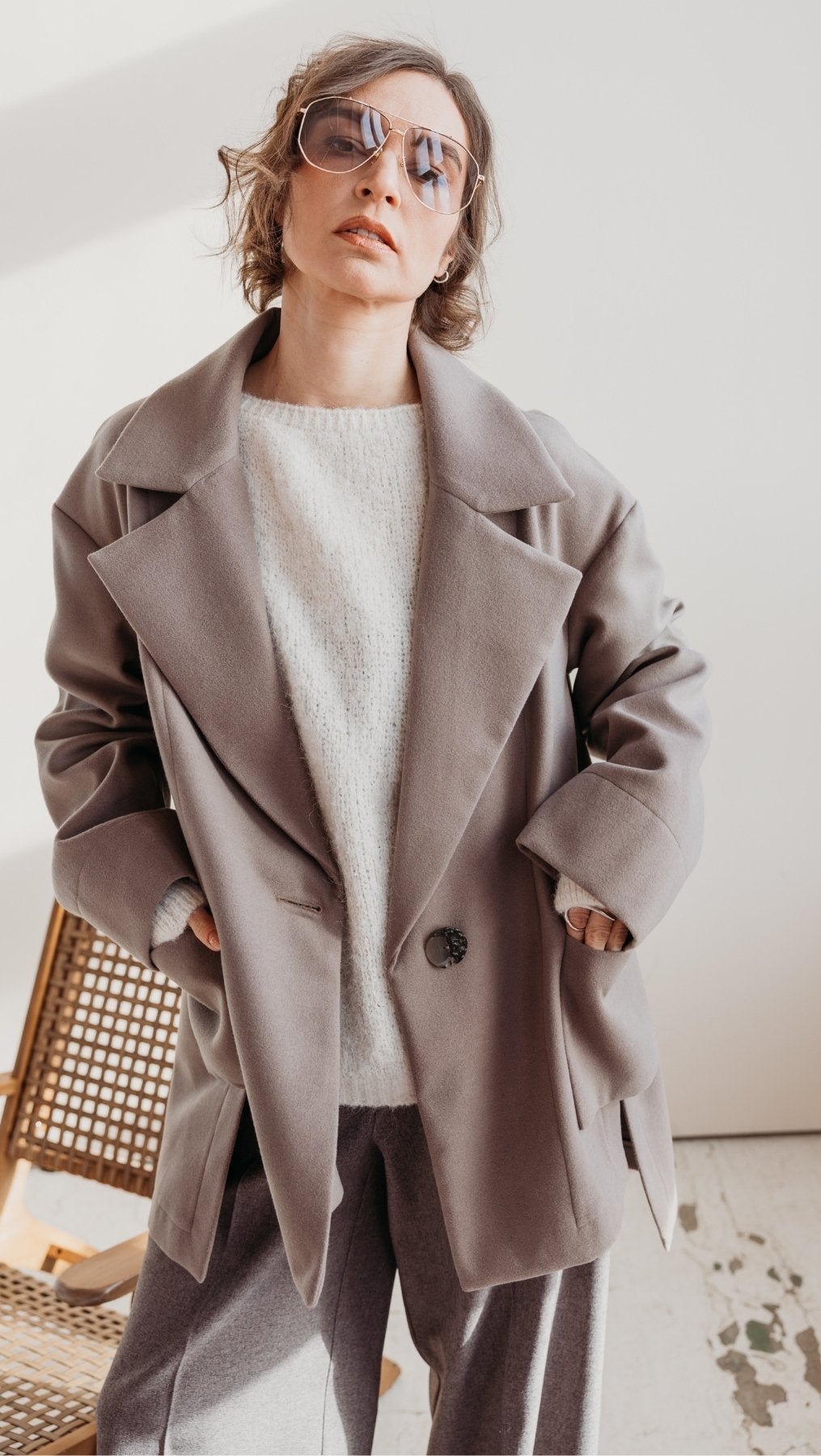 Jacket Stone - BeaA - Be At Home with Yourself - coat