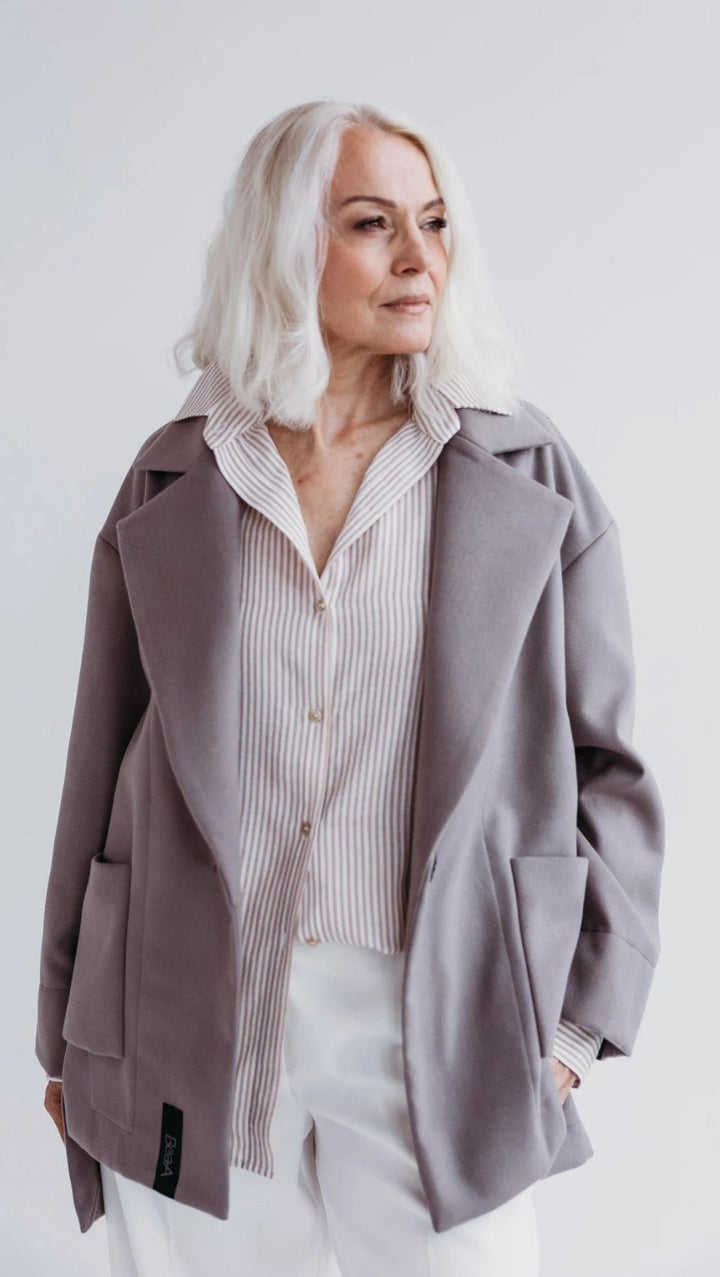 Jacket Stone - BeaA - Be At Home with Yourself - coat