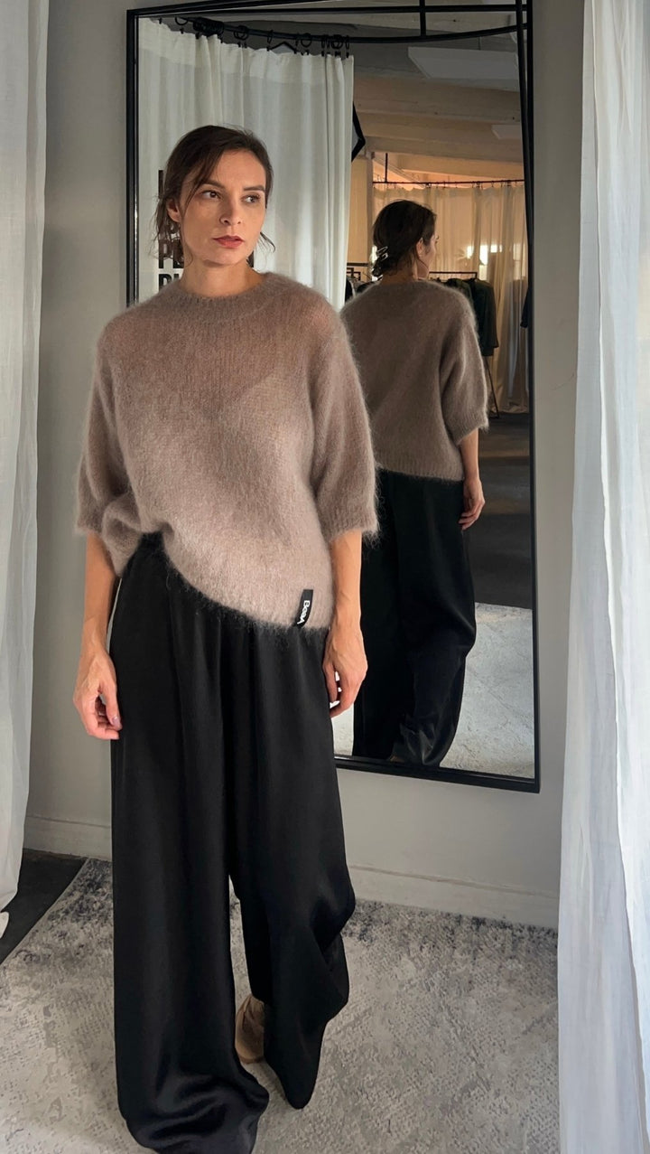 Kid mohair sweater Almond - BeaA - Be At Home with Yourself - sweater