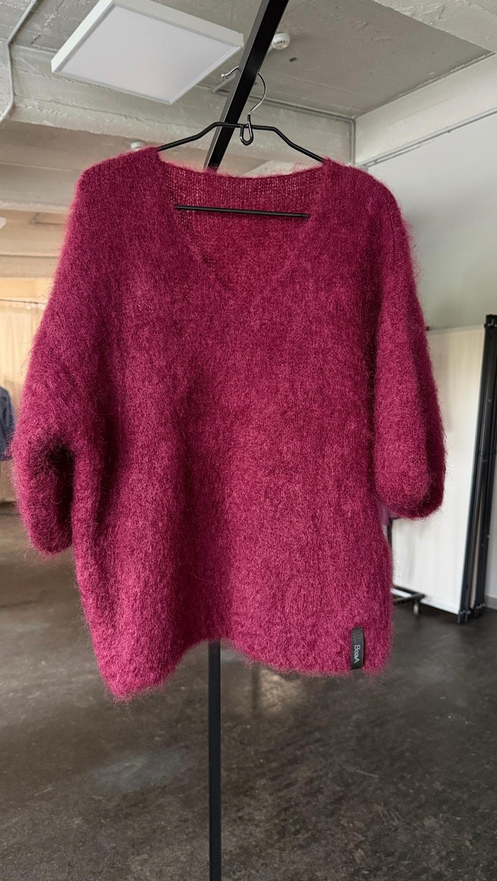 Kid mohair sweater Burgundy - BeaA - Be At Home with Yourself - sweater