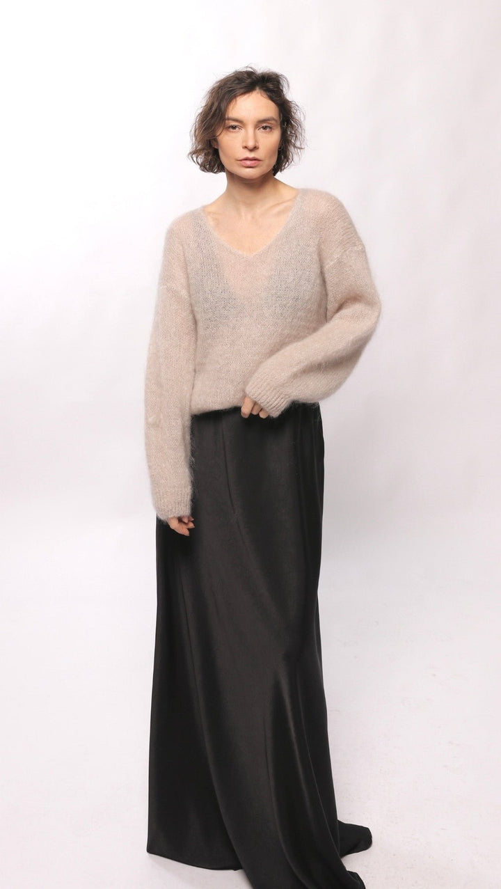 Kid mohair sweater Pearl - BeaA - Be At Home with Yourself - sweater