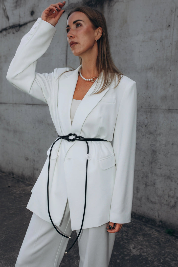 LEATHER CORD BELT - BeaA - Be At Home with Yourself - Bag