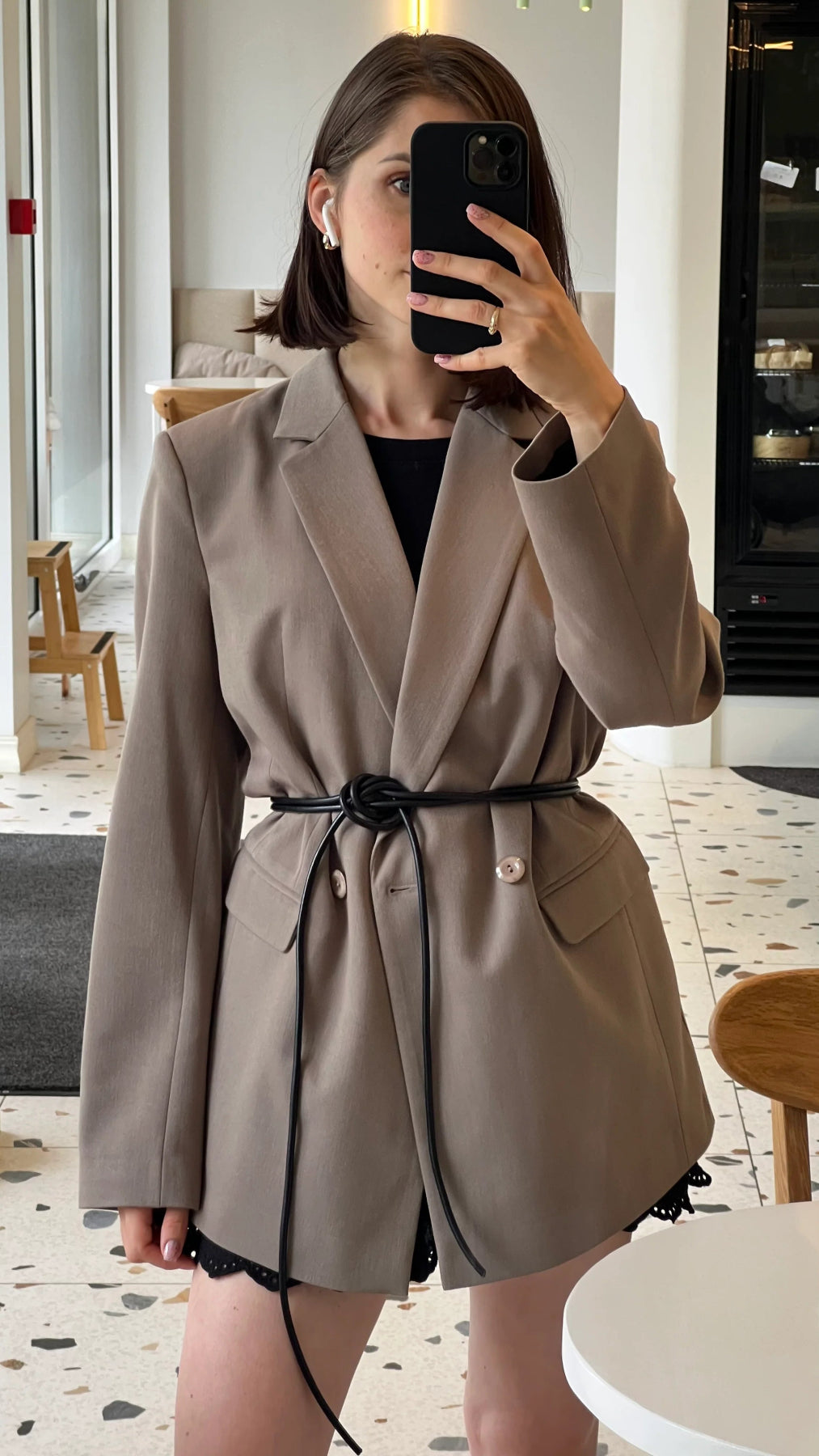 LEATHER CORD BELT - BeaA - Be At Home with Yourself - Bag
