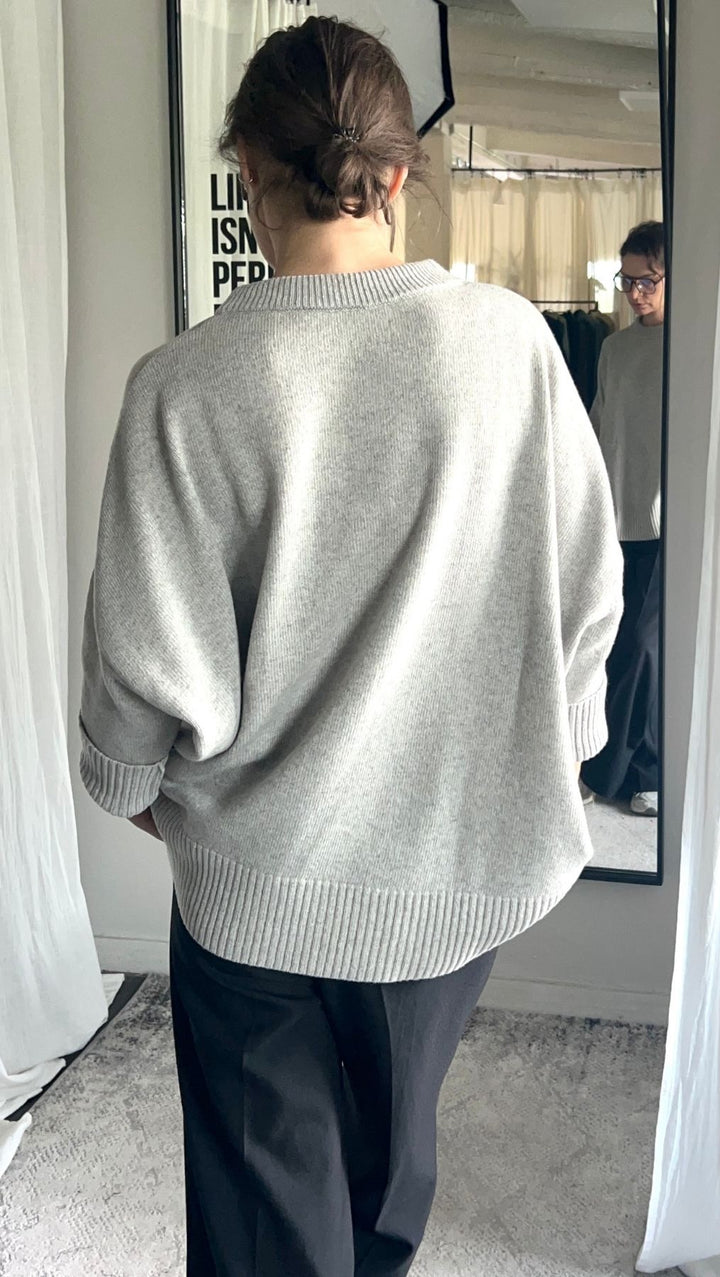 Wool Sweater Quiet Stone