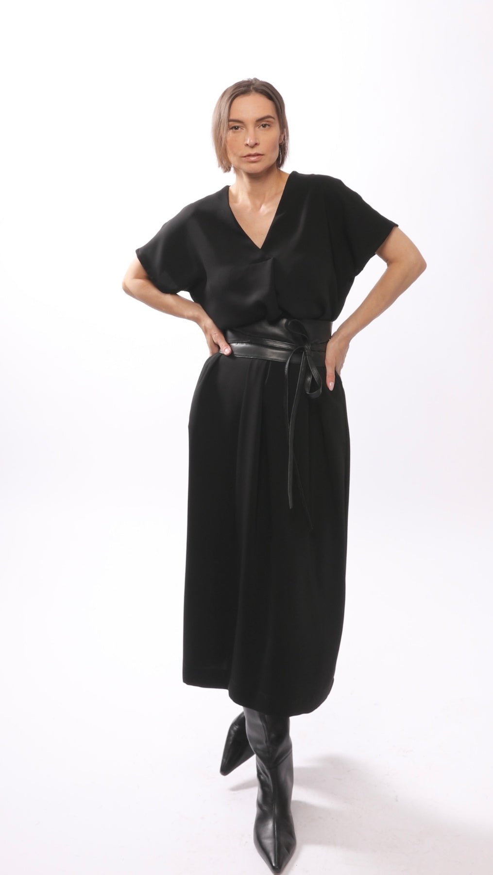Libre dress Black - BeaA - Be At Home with Yourself - Slip Dress