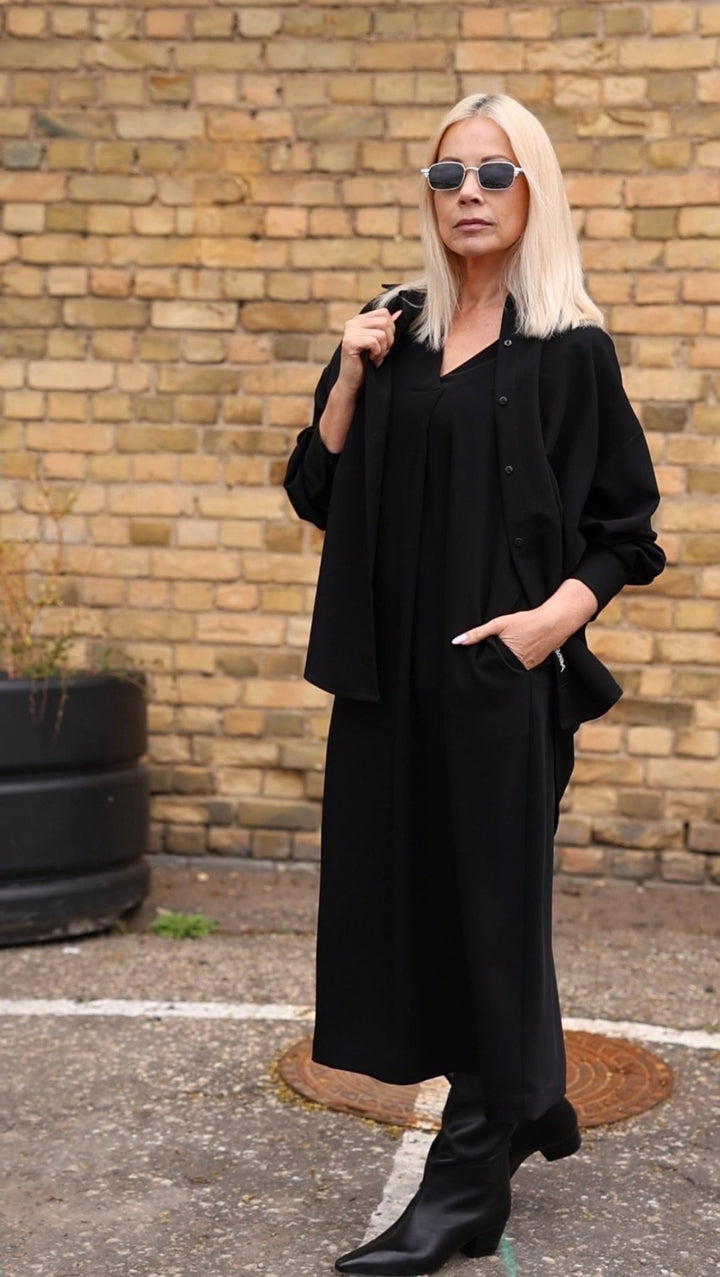 Libre dress Black - BeaA - Be At Home with Yourself - Slip Dress