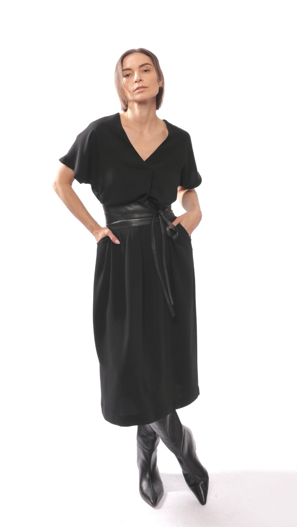 Libre dress Black - BeaA - Be At Home with Yourself - Slip Dress