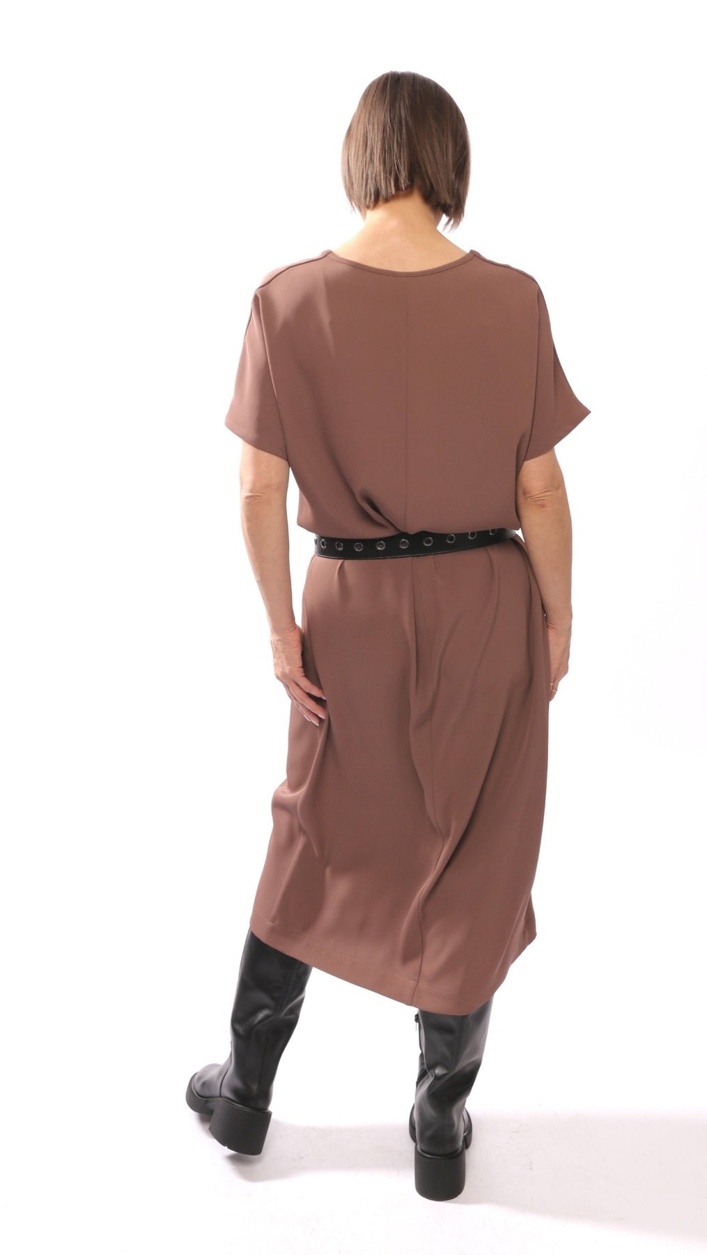 Libre dress Choco - BeaA - Be At Home with Yourself - Slip Dress
