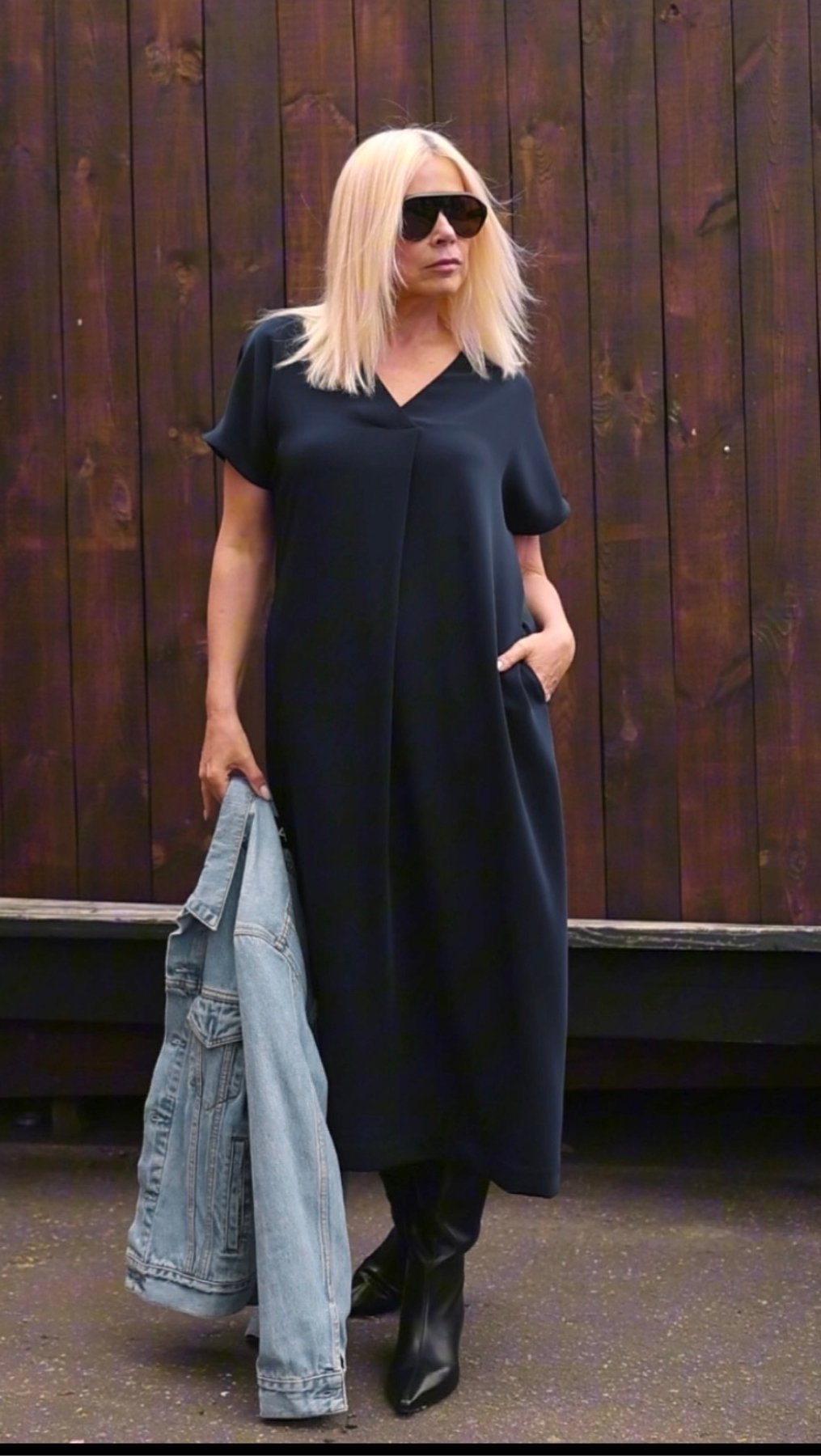 Libre dress Navy - BeaA - Be At Home with Yourself - Slip Dress