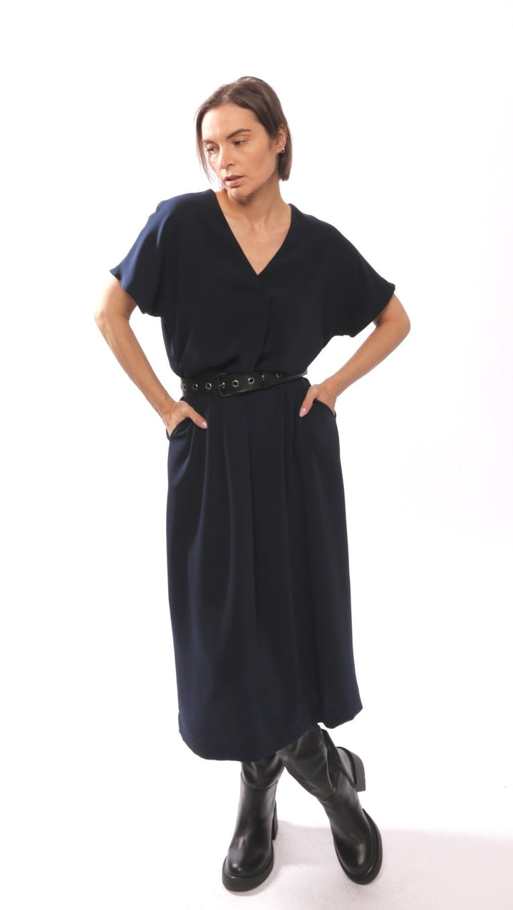 Libre dress Navy - BeaA - Be At Home with Yourself - Slip Dress