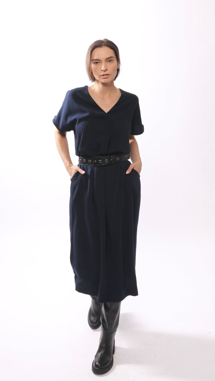 Libre dress Navy - BeaA - Be At Home with Yourself - Slip Dress