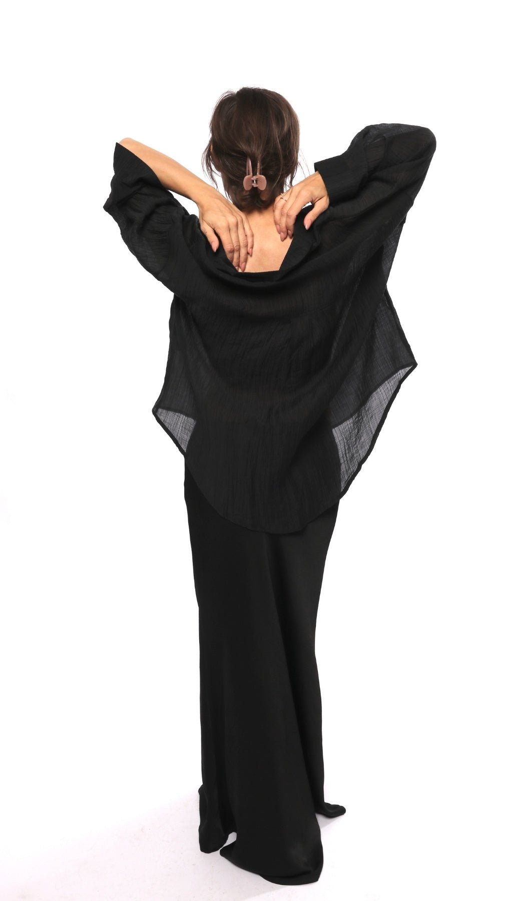 Light blouse Black - BeaA - Be At Home with Yourself - Top