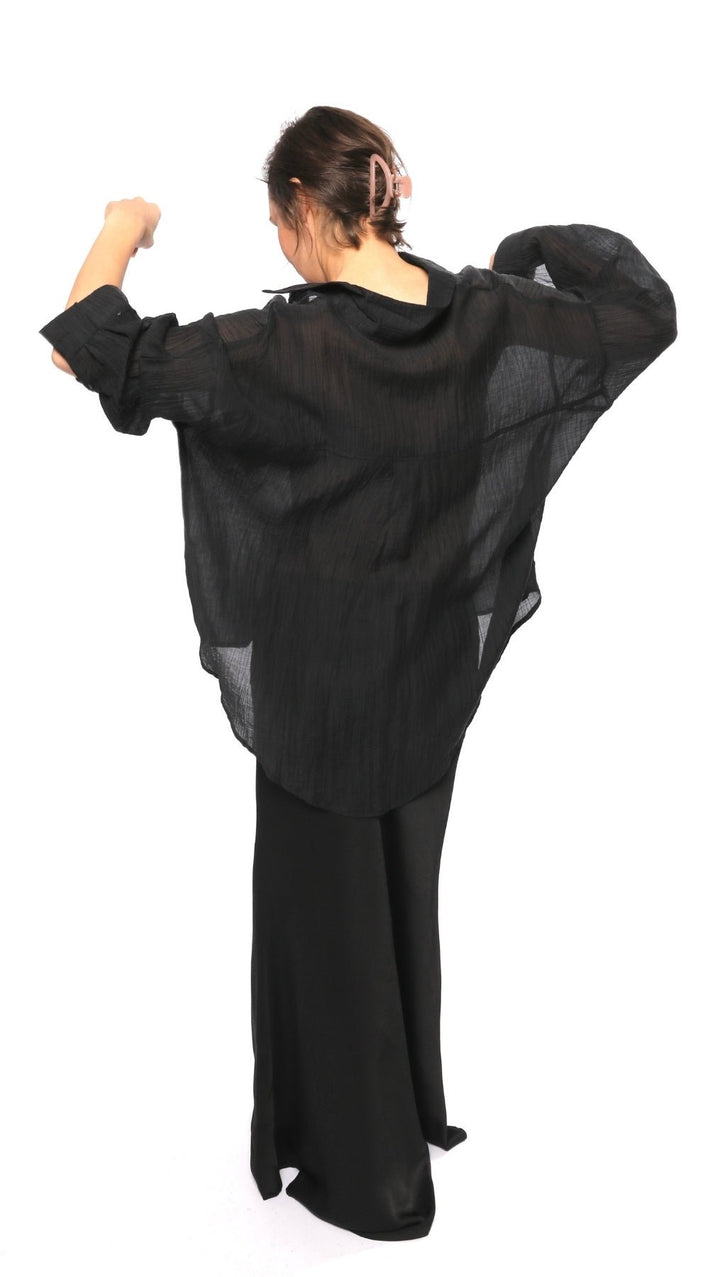 Light blouse Black - BeaA - Be At Home with Yourself - Top