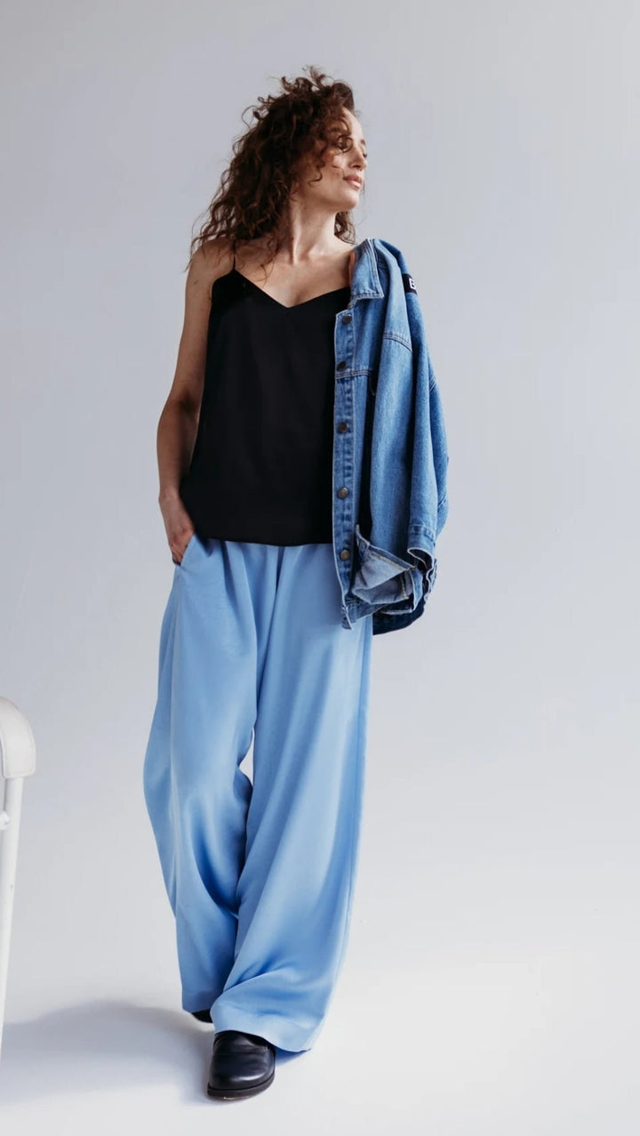 Light Blue tousers - BeaA - Be At Home with Yourself - Trousers