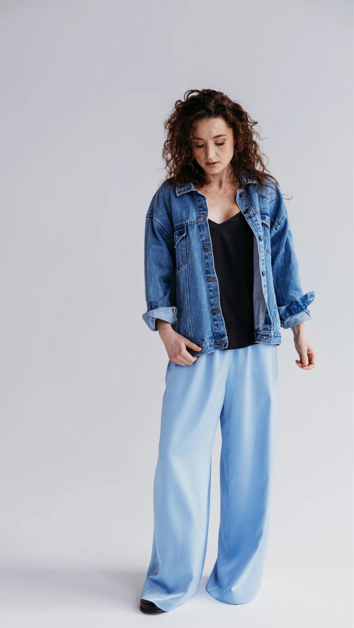 Light Blue tousers - BeaA - Be At Home with Yourself - Trousers