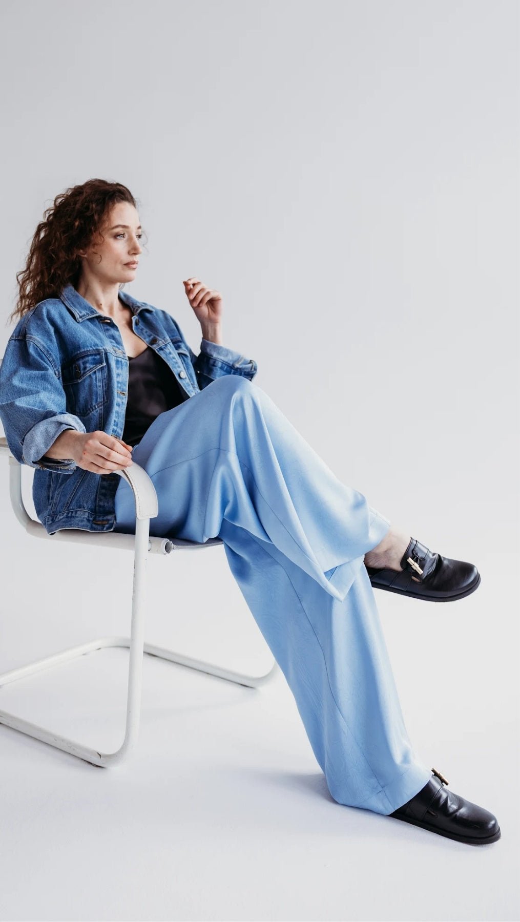 Light Blue tousers - BeaA - Be At Home with Yourself - Trousers