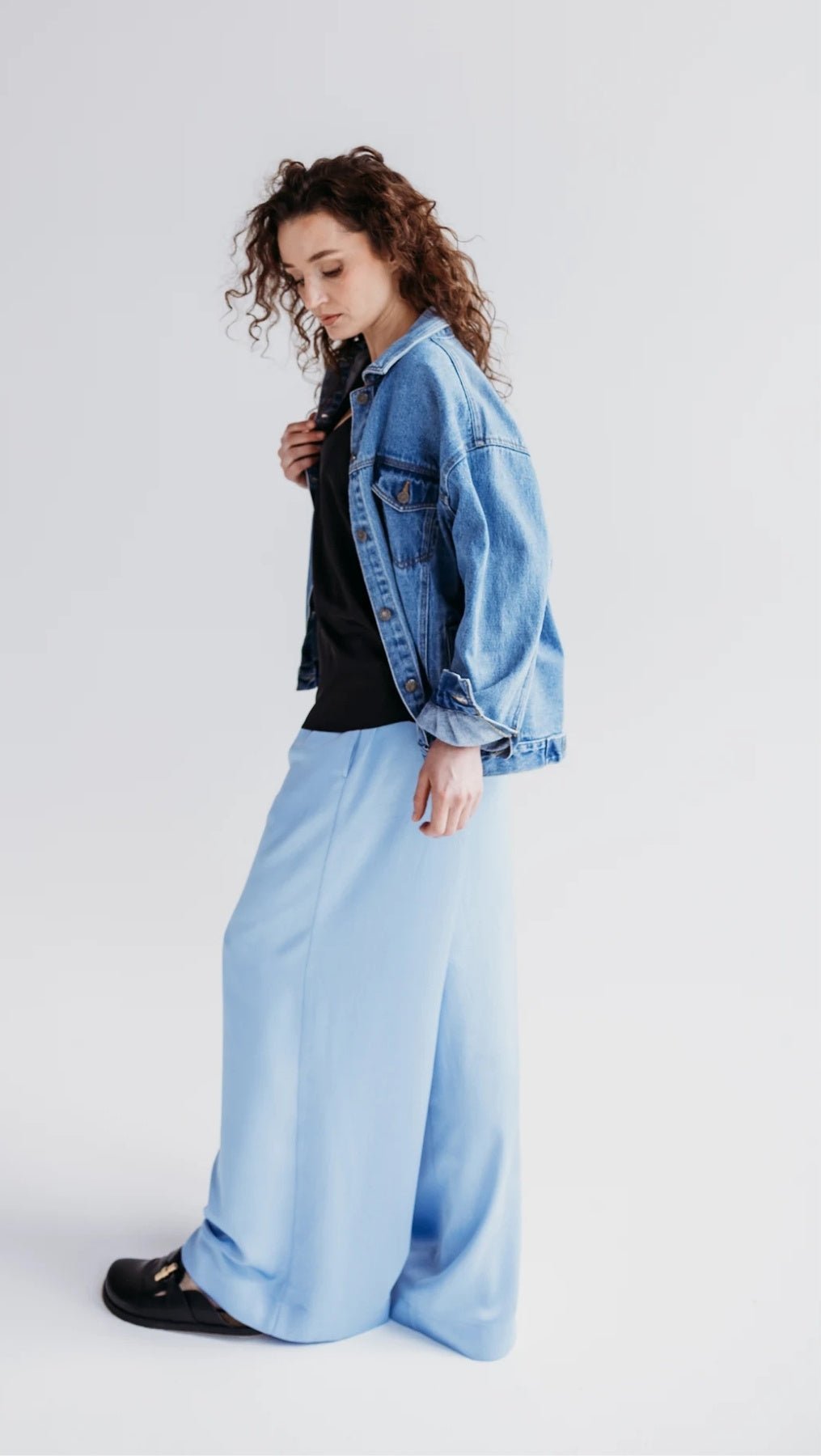 Light Blue tousers - BeaA - Be At Home with Yourself - Trousers
